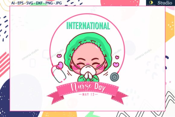 Nurse Cute,svg: Graphics and Icons for Local Branding