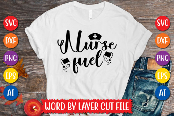 Nurse Fuel Svg Design Graphics