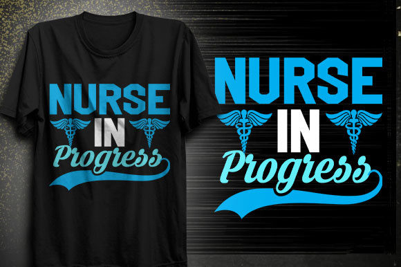 Nurse in Progress Svg Design Graphics