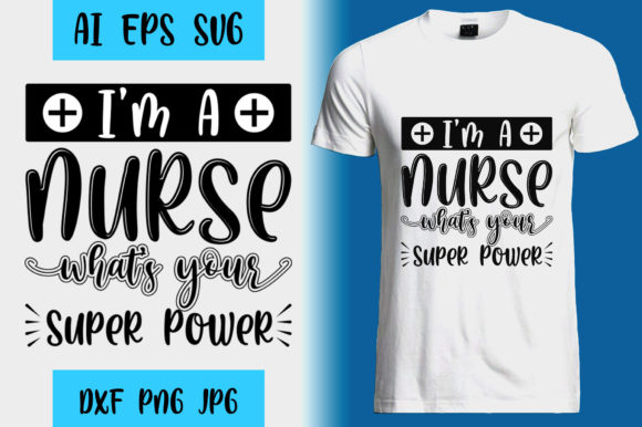 Nurse SVG Design: A Versatile Graphic for T-Shirt and Merchandise Creators