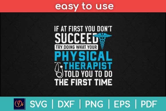 Physical Therapist Nurse Graphics and Print Templates